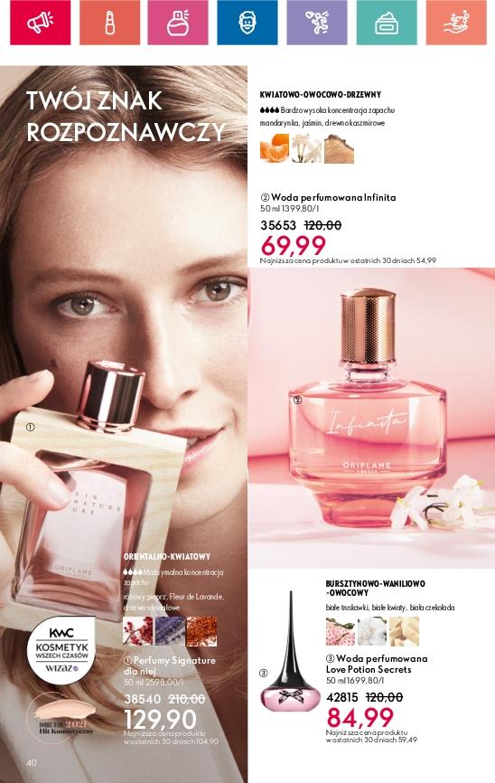 Gazetka promocyjna Oriflame str. 40