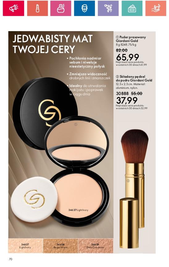 Gazetka promocyjna Oriflame str. 70