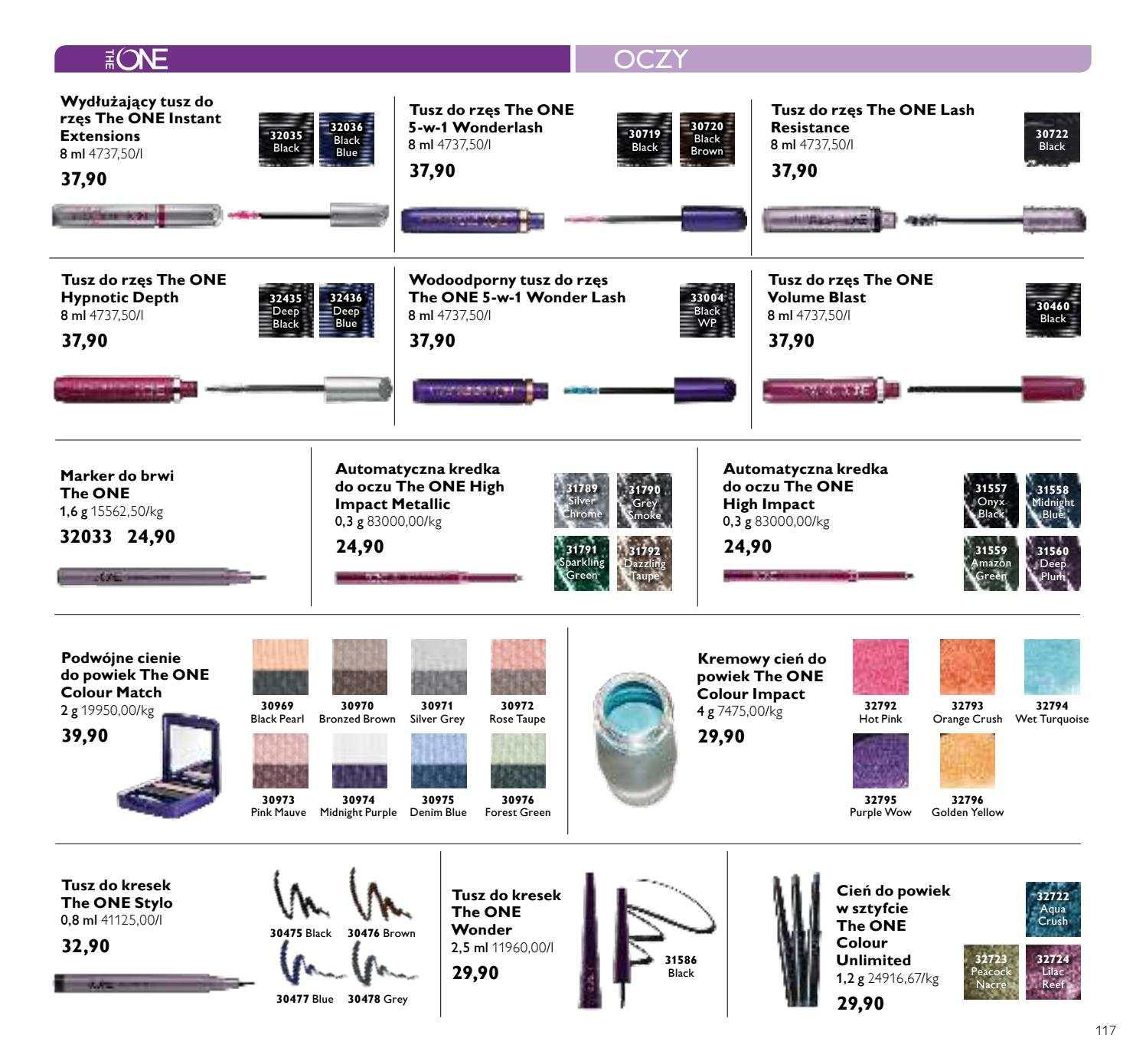 Gazetka promocyjna Oriflame str. 117