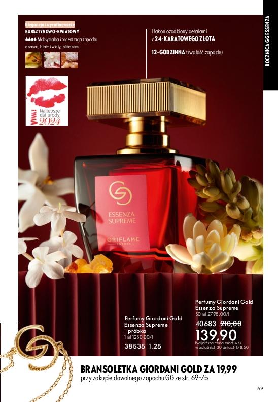 Gazetka promocyjna Oriflame str. 69
