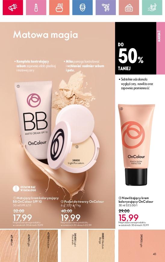 Gazetka promocyjna Oriflame str. 43