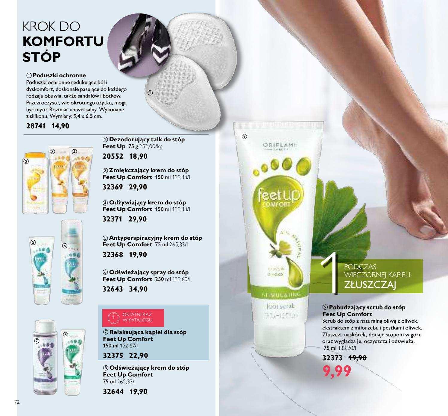 Gazetka promocyjna Oriflame str. 72