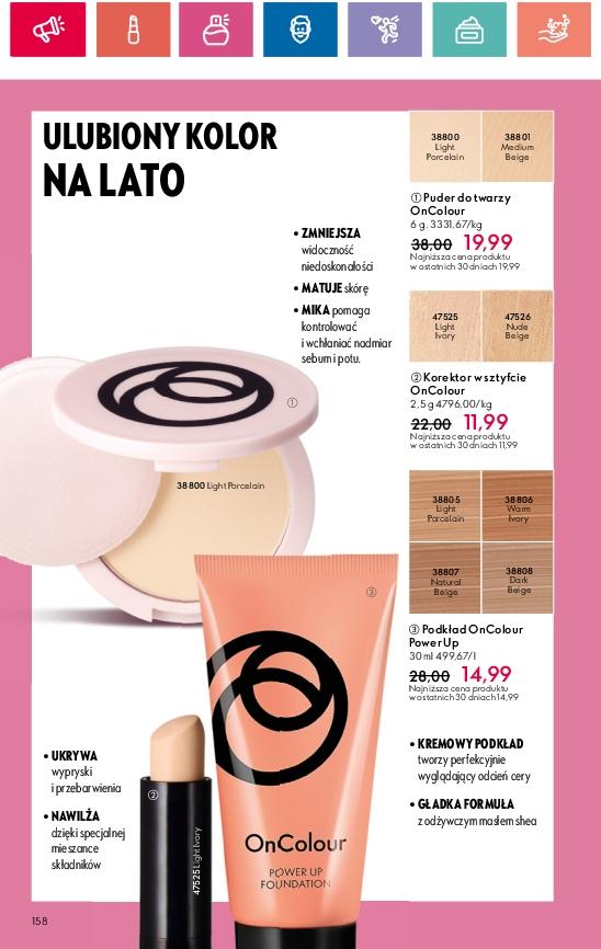 Gazetka promocyjna Oriflame str. 158