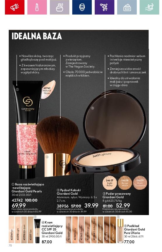 Gazetka promocyjna Oriflame str. 70
