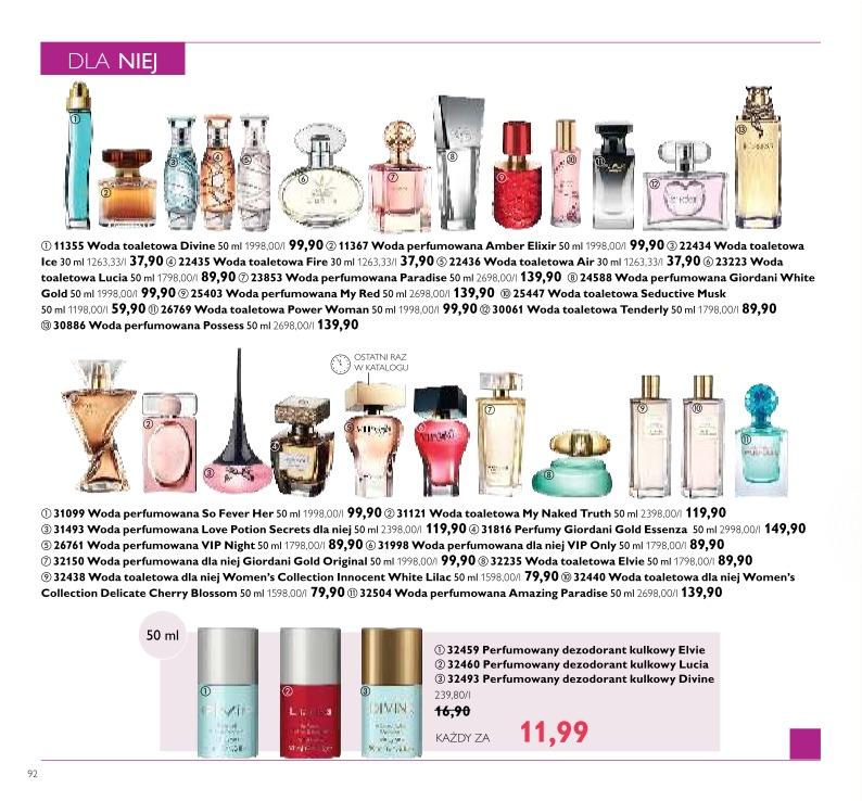 Gazetka promocyjna Oriflame str. 92