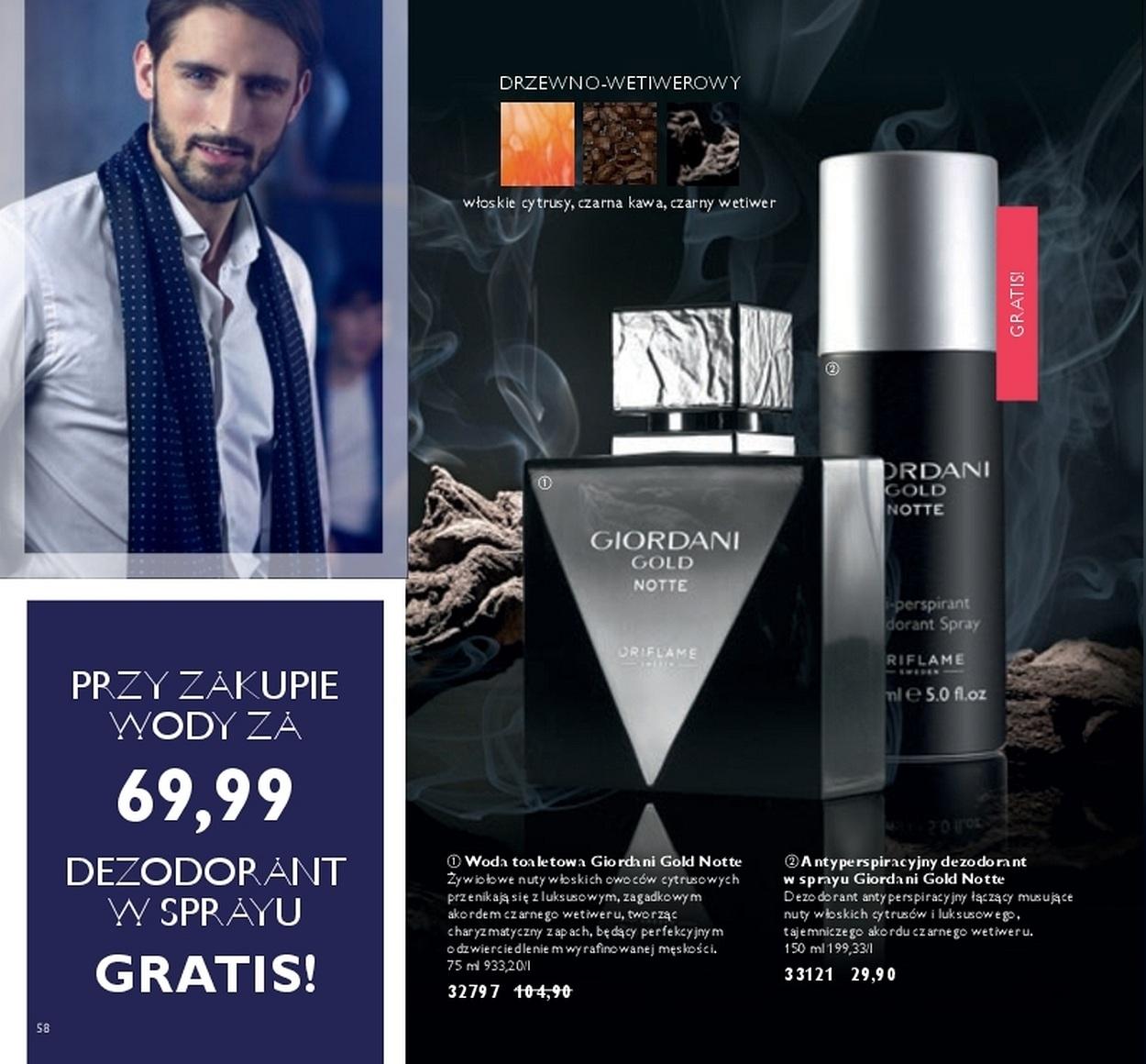 Gazetka promocyjna Oriflame str. 58