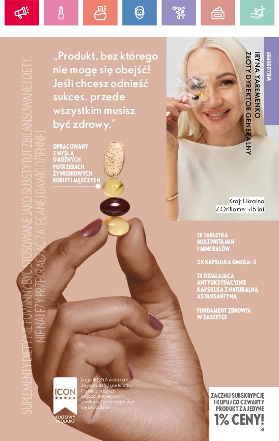 Gazetka promocyjna Oriflame str. 81