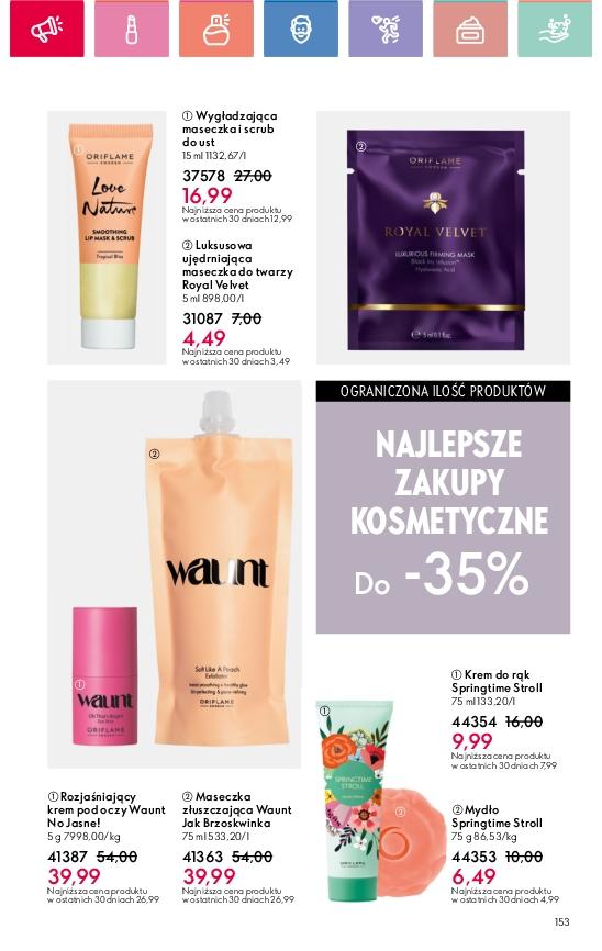 Gazetka promocyjna Oriflame str. 153