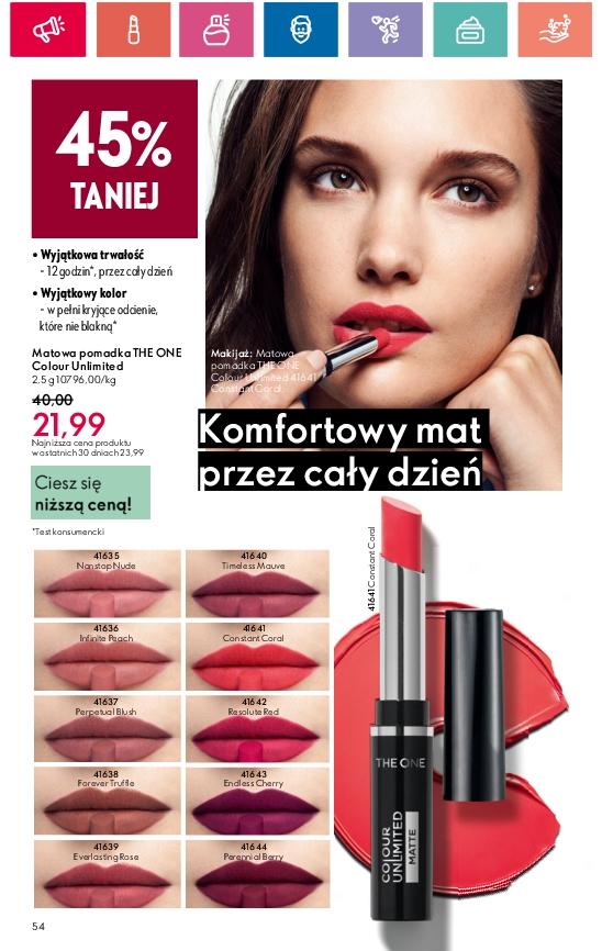 Gazetka promocyjna Oriflame str. 54