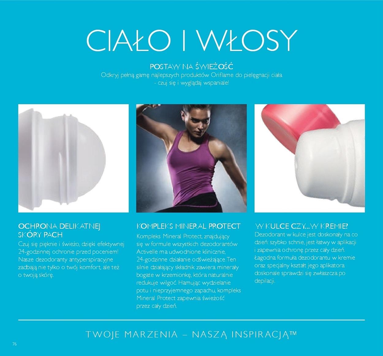 Gazetka promocyjna Oriflame str. 76