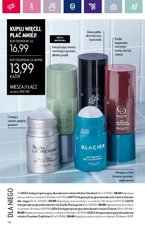 Gazetka promocyjna Oriflame str. 152