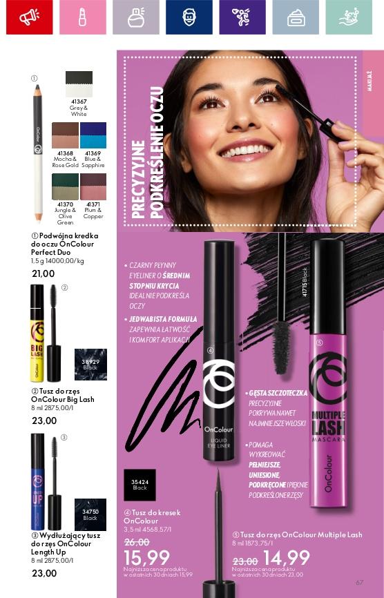 Gazetka promocyjna Oriflame str. 67