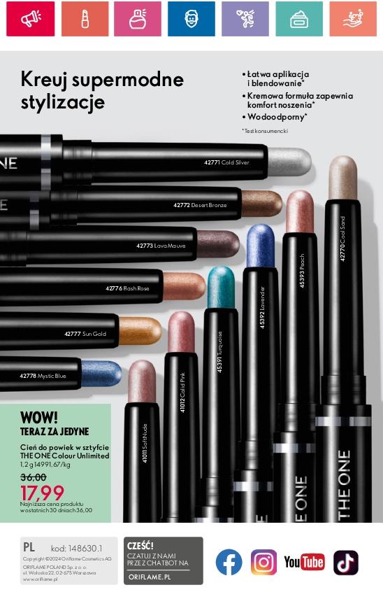 Gazetka promocyjna Oriflame str. 180