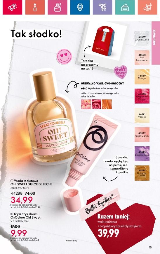 Gazetka promocyjna Oriflame str. 15