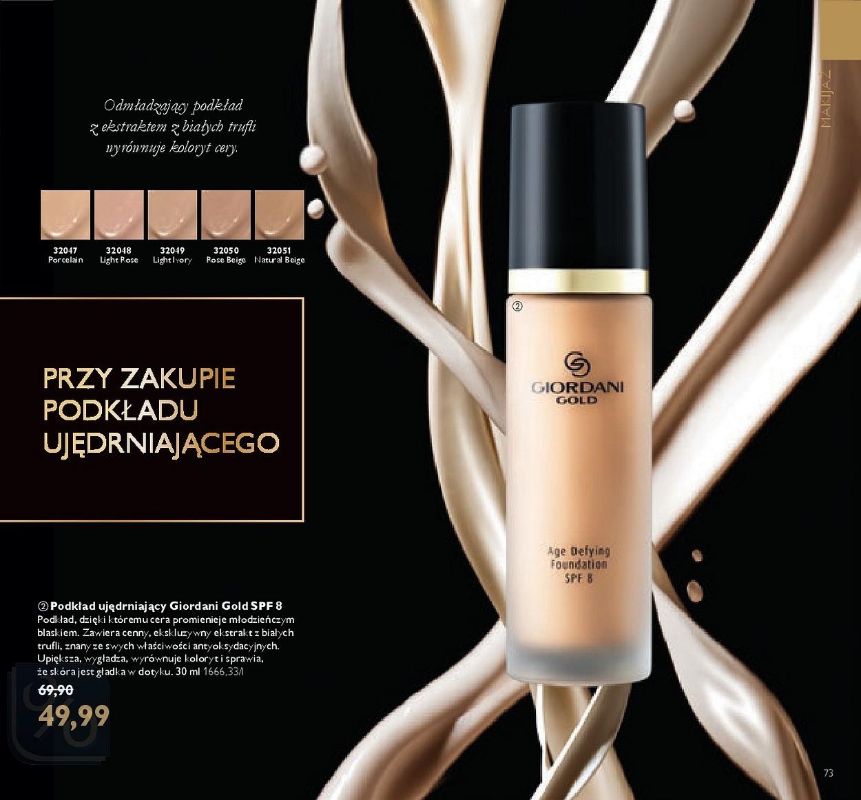 Gazetka promocyjna Oriflame str. 73