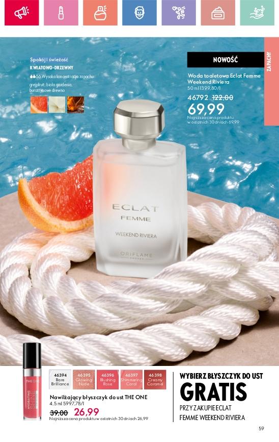 Gazetka promocyjna Oriflame str. 59