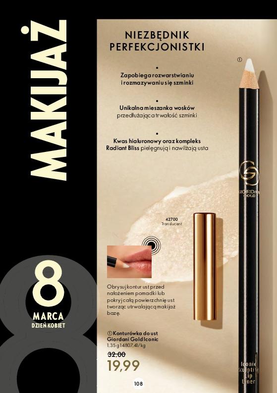 Gazetka promocyjna Oriflame str. 108