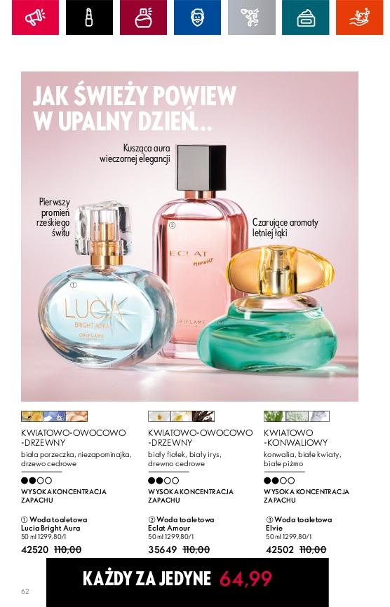 Gazetka promocyjna Oriflame str. 62