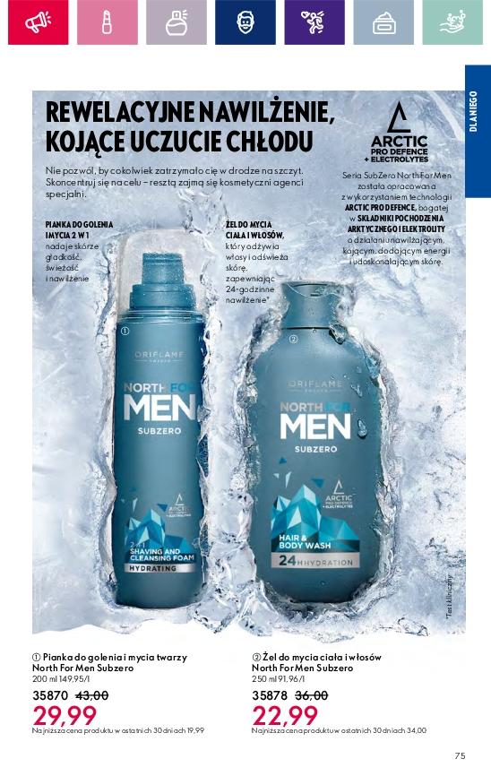 Gazetka promocyjna Oriflame str. 75
