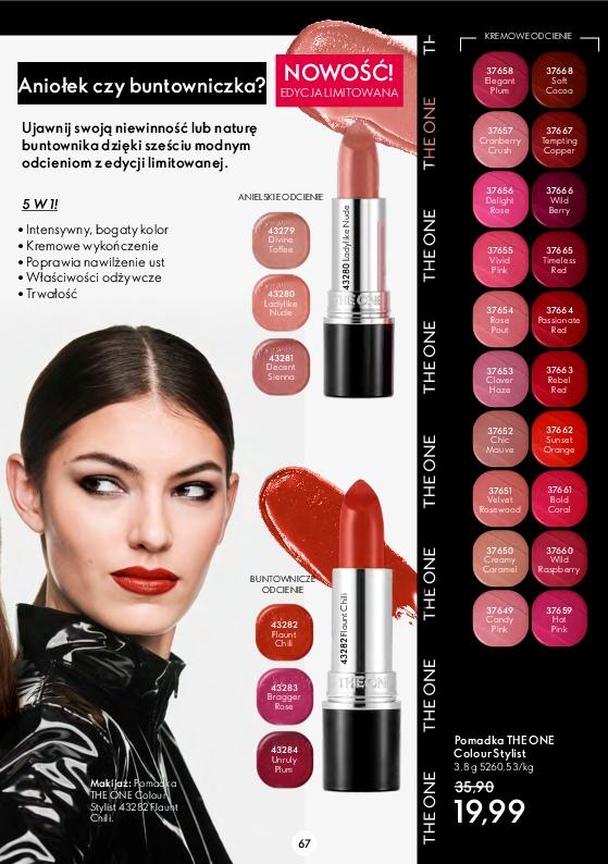 Gazetka promocyjna Oriflame str. 67