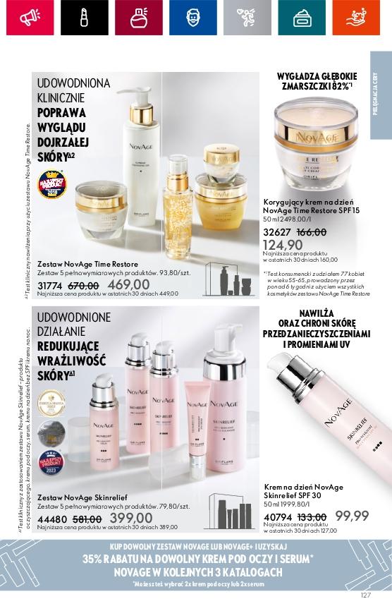 Gazetka promocyjna Oriflame str. 127