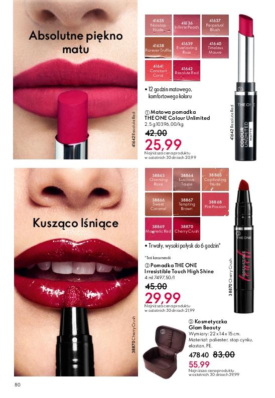 Gazetka promocyjna Oriflame str. 80