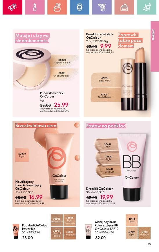 Gazetka promocyjna Oriflame str. 55