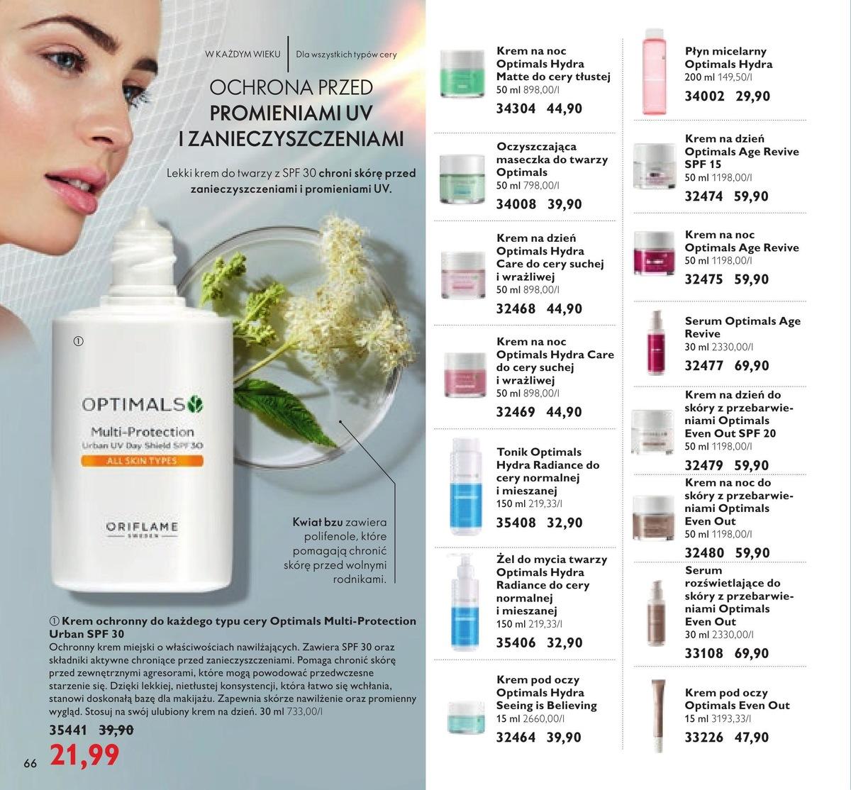 Gazetka promocyjna Oriflame str. 66