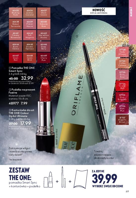 Gazetka promocyjna Oriflame str. 69