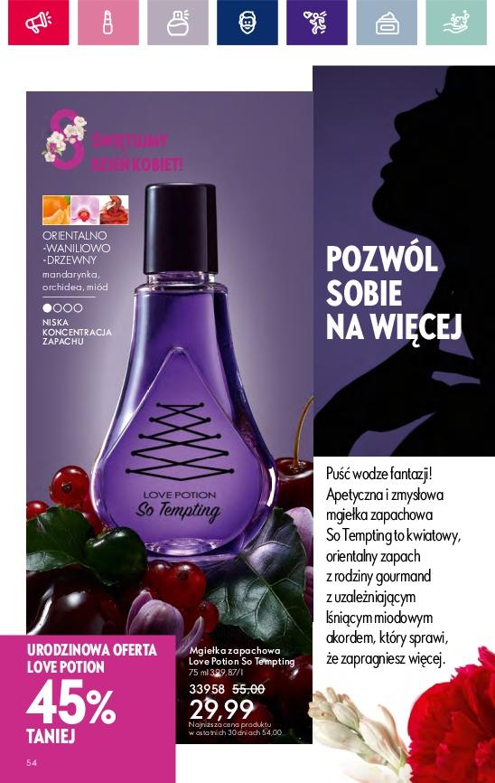 Gazetka promocyjna Oriflame str. 54