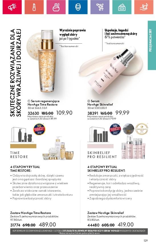 Gazetka promocyjna Oriflame str. 129