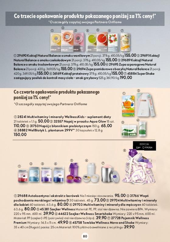 Gazetka promocyjna Oriflame str. 80
