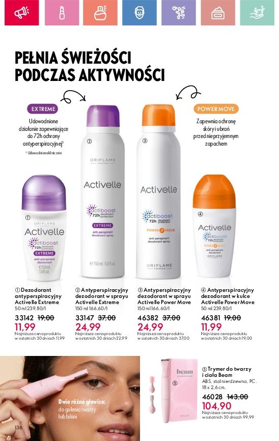 Gazetka promocyjna Oriflame str. 136