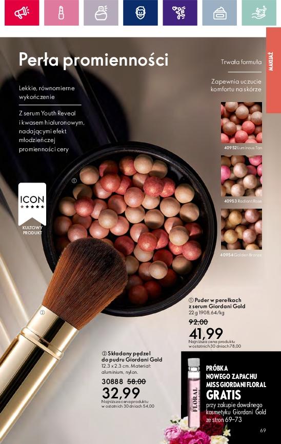 Gazetka promocyjna Oriflame str. 69