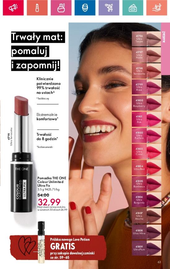 Gazetka promocyjna Oriflame str. 63