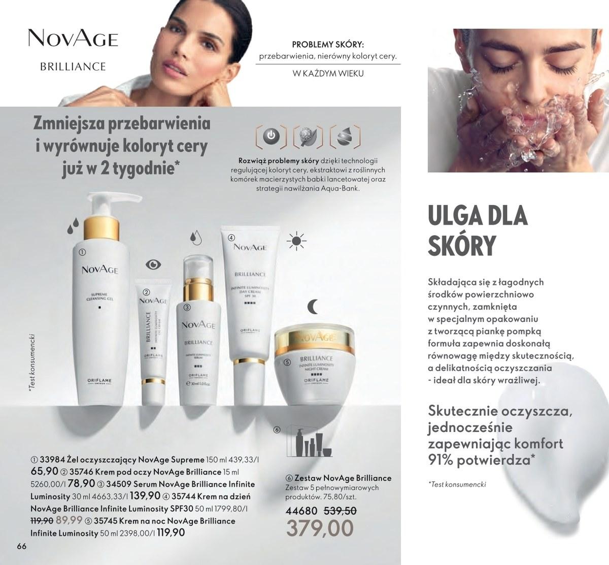 Gazetka promocyjna Oriflame str. 66