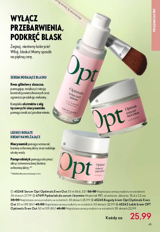 Gazetka promocyjna Oriflame str. 45