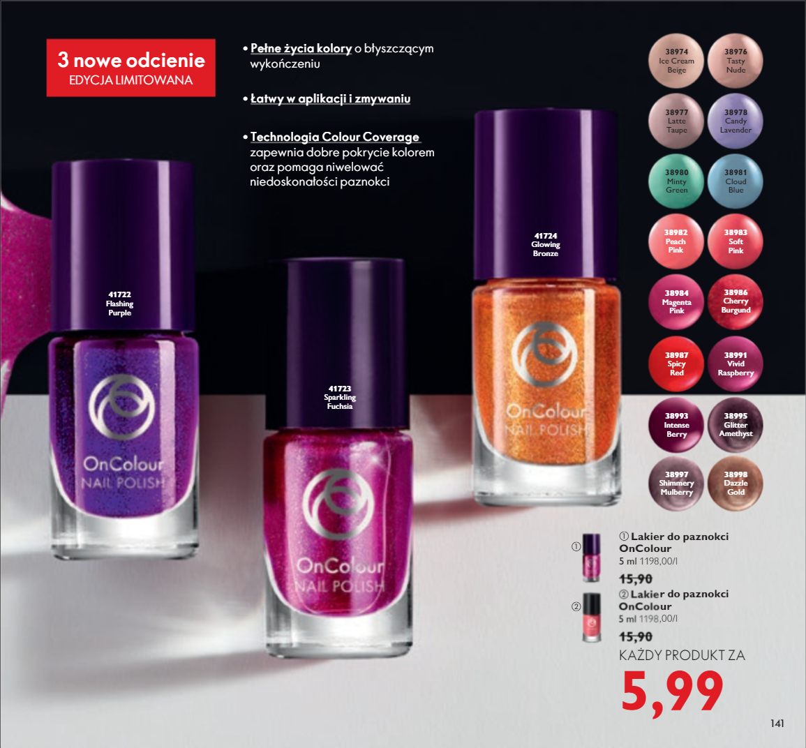 Gazetka promocyjna Oriflame str. 141