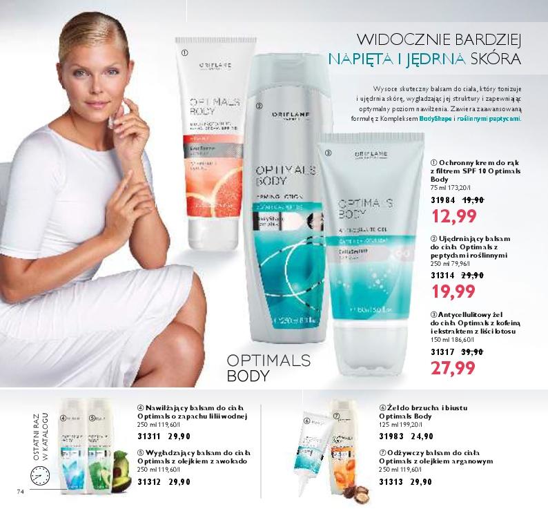 Gazetka promocyjna Oriflame str. 74