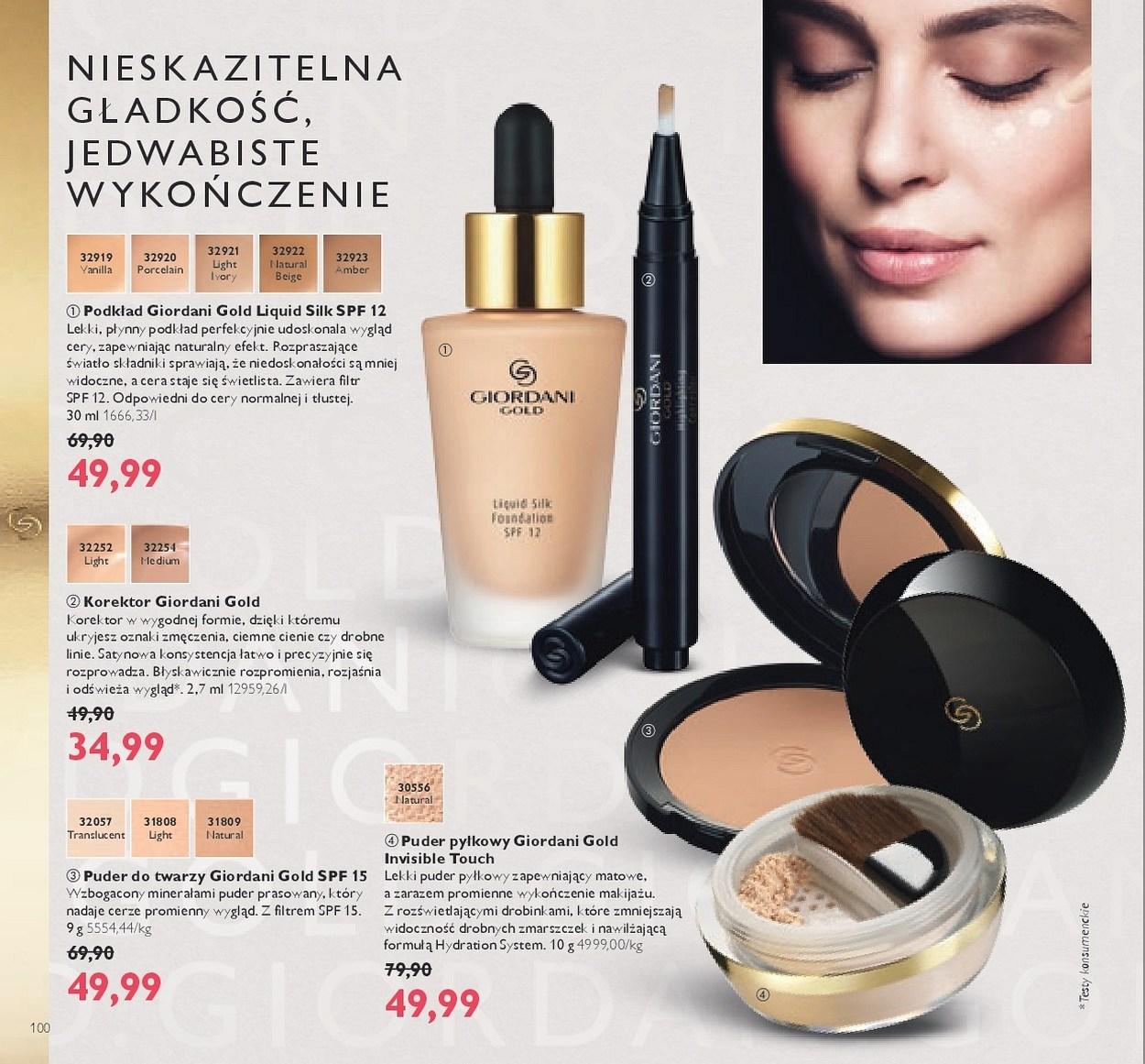 Gazetka promocyjna Oriflame str. 100