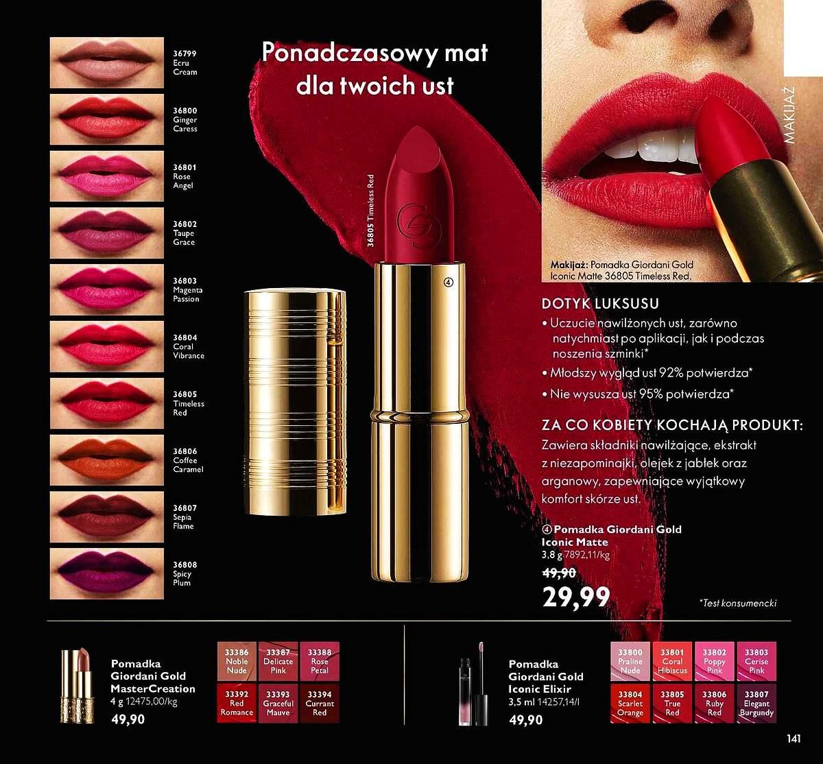 Gazetka promocyjna Oriflame str. 141