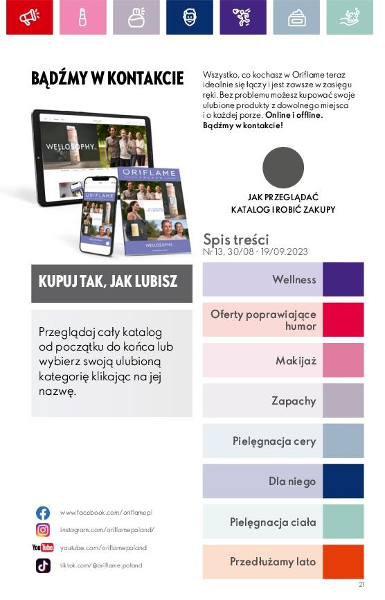 Gazetka promocyjna Oriflame str. 21