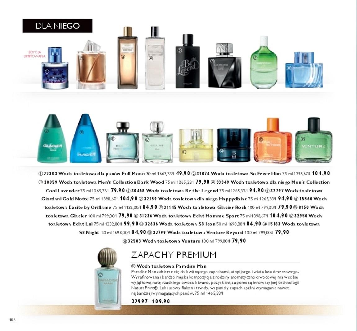 Gazetka promocyjna Oriflame str. 106