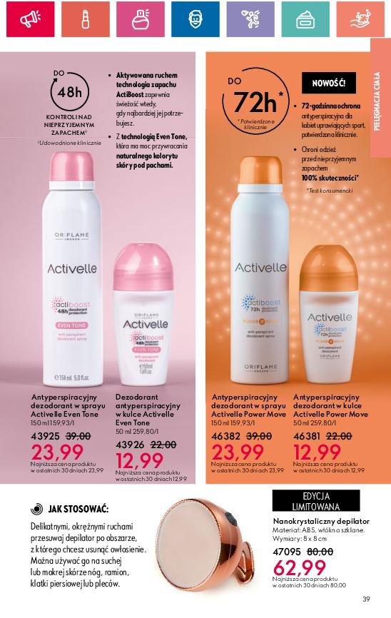 Gazetka promocyjna Oriflame str. 39