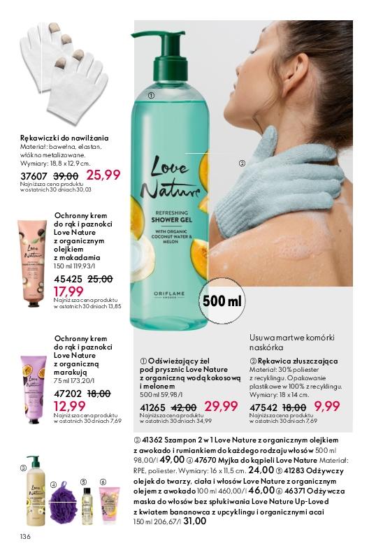 Gazetka promocyjna Oriflame str. 136