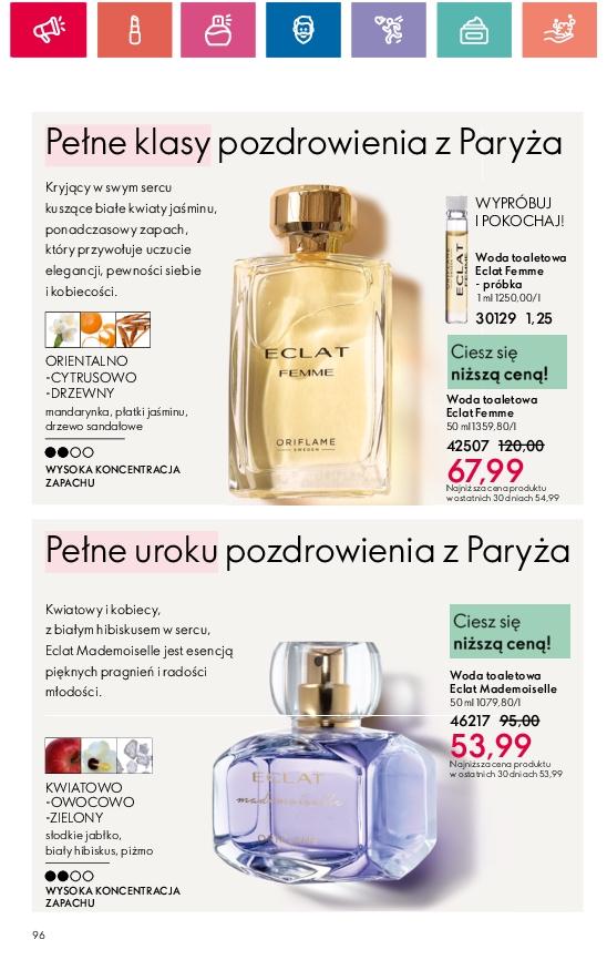 Gazetka promocyjna Oriflame str. 96