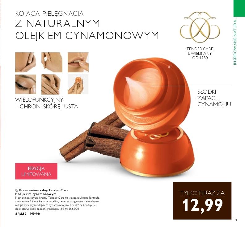 Gazetka promocyjna Oriflame str. 71