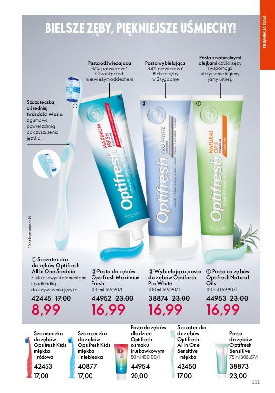Gazetka promocyjna Oriflame str. 111