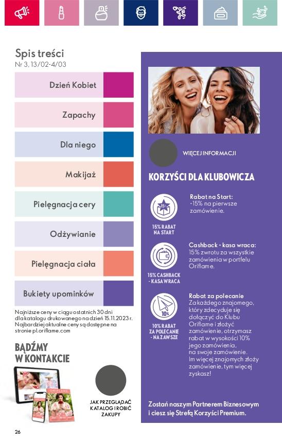 Gazetka promocyjna Oriflame str. 26