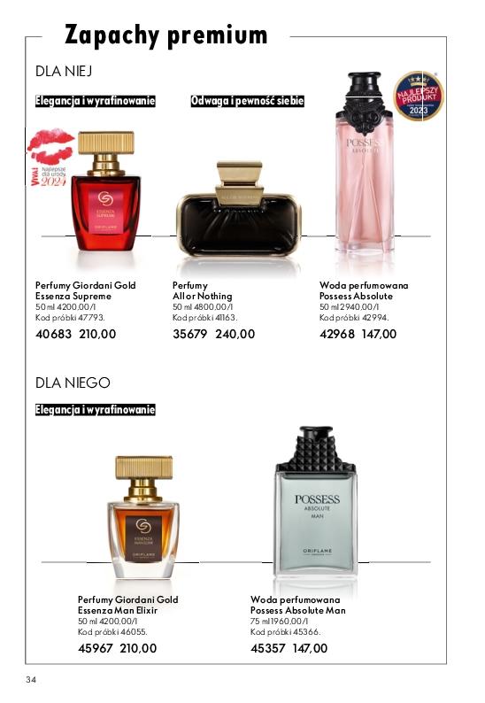 Gazetka promocyjna Oriflame str. 34